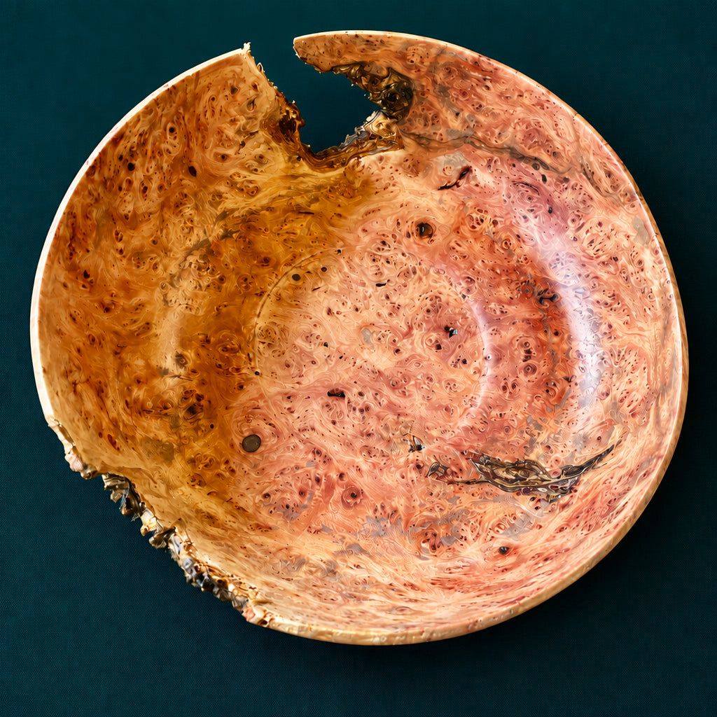 Pōhutukawa Burl salad bowl￼
